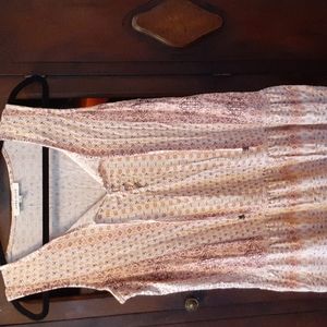 Rose & Olive sleeveless tunic, size m